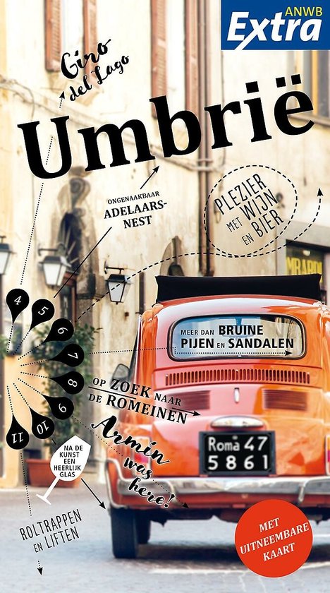 ANWB extra  -   Umbrië - cover