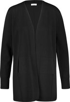 GERRY WEBER Dames Gebreid vest Schwarz-40