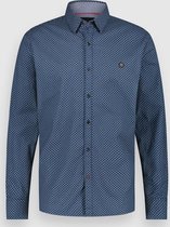 Twinlife Overhemd Shirt Oxford Print Tw12207 Dress Blues 565 Mannen Maat - L
