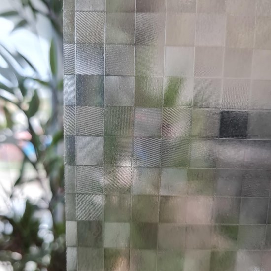 2x rouleaux de blocs de film pour vitre semi transparent 45 cm x 2 mètres  autocollant... | bol.com