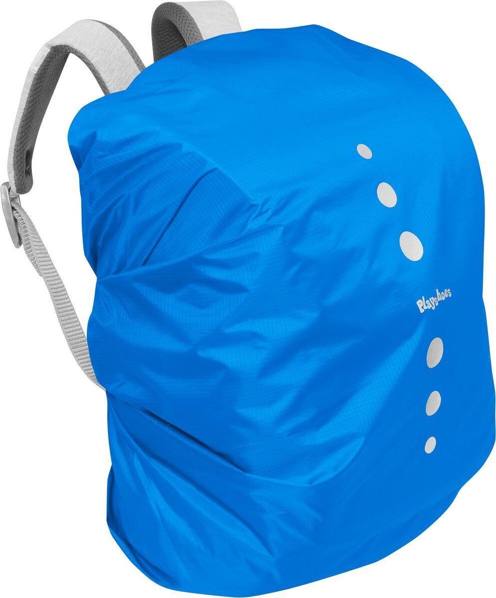 Playshoes - Regenhoes voor rugzak - Blauw - maat S
