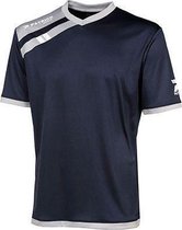 Patrick Force Shirt Korte Mouw Heren - Marine / Grijs | Maat: XL