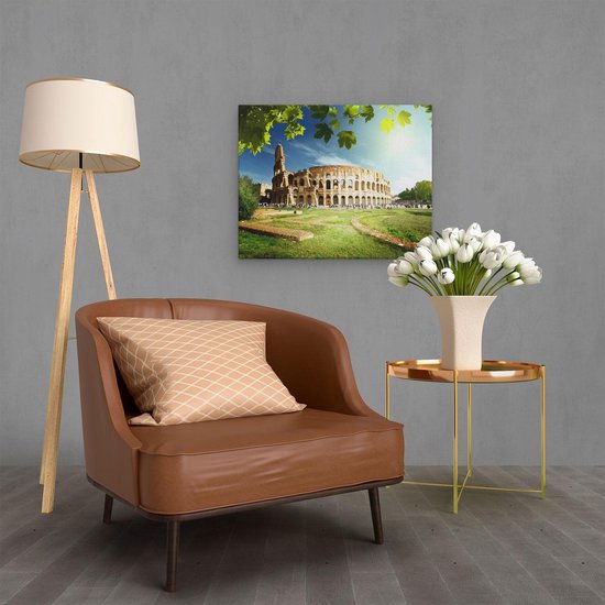 Artaza - Peinture sur toile - Colisée à Rome, Italie - 50x40 - Photo sur toile - Impression sur toile
