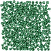 Rocailles groen 3 mm 25gr
