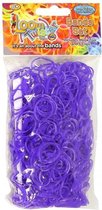 loombandjes junior rubber paars 603-delig