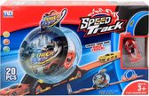 lanceerbaan Speed Track Power Racing 198 cm 20-delig