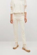Mango Broek Katoenen Joggerbroek 17094047 05 Dames Maat - L