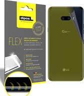 dipos I 3x Beschermfolie 100% compatibel met LG G8X ThinQ Rückseite Folie I 3D Full Cover screen-protector