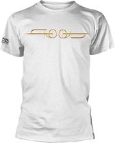 Tool Heren Tshirt -M- Gold ISO Wit