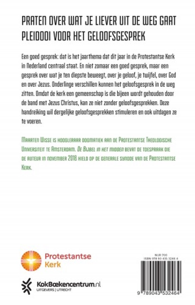 De Bijbel in het midden - back cover