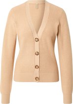 Soyaconcept gebreid vest blissa Lichtbeige-Xl