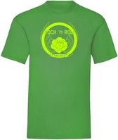 T-shirt Rock And Roll neon green - Happy green (S)