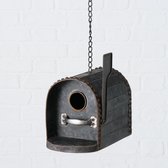 Medivo Styling & Interior - Vogelhuis Cubo 16x22cm zink
