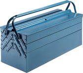 Deubois Stalen gereedschapskoffer blauw 53x20x20cm