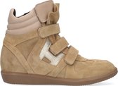 Hip H1556 Hoge sneakers - Meisjes - Beige - Maat 37