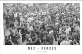 Walljar - NEC - Xerxes '64 - Zwart wit poster met lijst