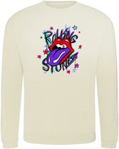 Sweater Blue Rolling stones - Off white (M)