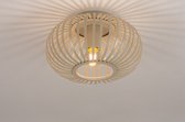 Lumidora Plafondlamp 74558 - E27 - Beige - Zand - Metaal - ⌀ 24 cm