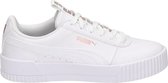 PUMA Carina Bold Metallic Dames Sneakers - Wit - Maat 37.5