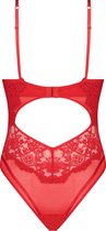 Hunkemöller Dames Lingerie Body Effie  - Rood - maat M