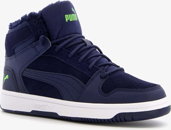 Puma Rebound Layup Fur jongens sneakers - Blauw - Maat 37 | bol.com