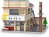 CaDA C61031W Architecture - Initial-D Tofu Shop - 1908 onderdelen - Compatibel met grote merken - Bouwdoos
