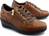 Mephisto Mobils PATSY - dames sneaker - bruin - maat 36 - breed leest