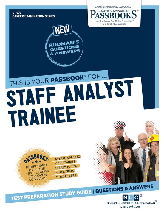 Career Examination Series Staff Analyst Trainee (ebook), National