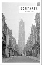 Walljar - Domtoren '54 - Muurdecoratie - Poster met lijst