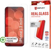 Displex Real Glass Screenprotector voor iPhone 13 mini - Transparant