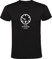 ZSM Bier Bijtanken AUB | Heren T-shirt | Zwart | Meter | Krat | Fles | Pils | Kroeg | Feest | Festival