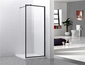 SaniDreams douchewand Z01-90-90x200 inclusief doucherek en raamwisser