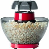 Cecotec - Popcorn - Popcornmaker / Popcornmachine - Fun&Taste Easy - 80 gr - 1200W - Zwart Rood