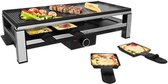 Cecotec - Grill - Grill Apparaat - Grillplaat - Cheese&Grill 12000 Inox Black - Antiaanbak - Thermostaat - Verwijderbare- 2000 W