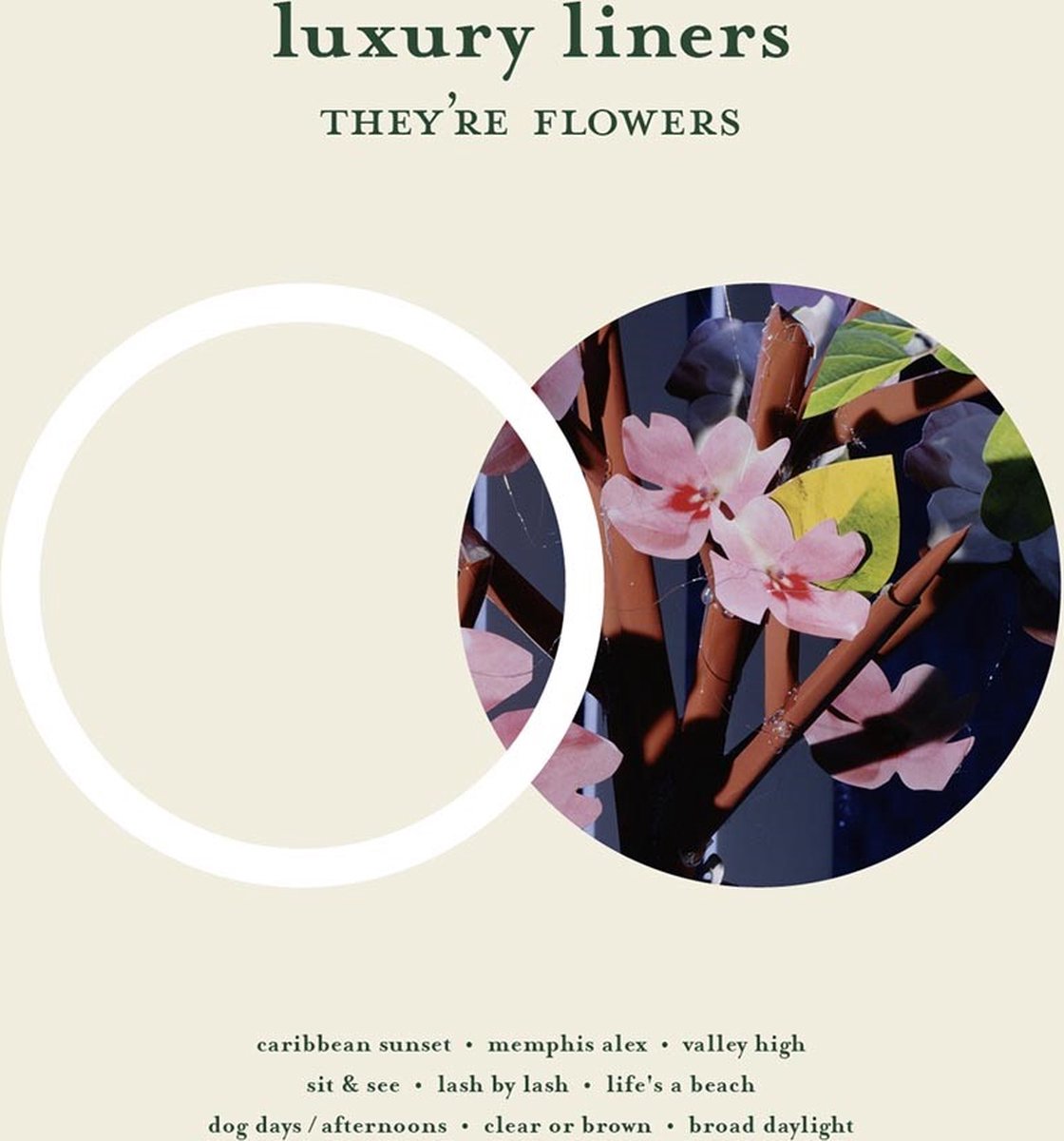 Luxury Liners - They're Flowers (LP)