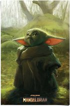 Poster Baby Yoda