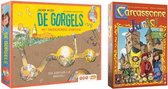 Spellenbundel - 2 Stuks - De Gorgels spel het ondergrondse avontuur & Carcassonne Junior