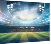 Voetbalstadion Champions League - Foto op Dibond - 40 x 30 cm