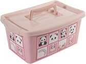 Hega Opbergbox Mhega Junior 4 Liter 29 X 19,3 X 13 Cm Roze