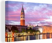 Canvas Schilderij Venetië - Architectuur - Italië - 30x20 cm - Wanddecoratie