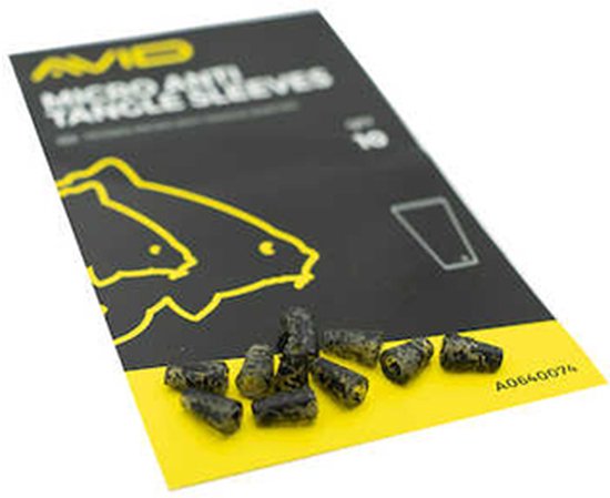 Avid Carp Terminal Tackle Micro Anti Tangle Sleeves (10 pcs) van AVID — afbeelding 2