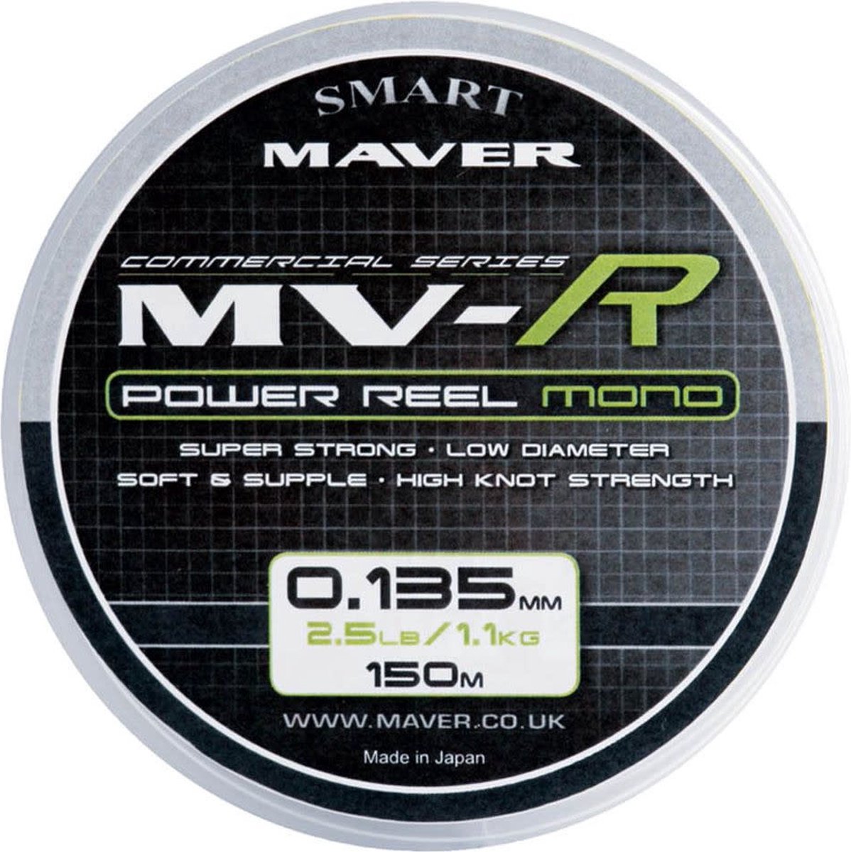 Maver Smart MV-R Power Reel Mono 150m - Maat : 0.19mm