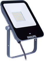 Philips LED Breedstraler Ledinaire BVP164 Grijs 50W 6000lm 110D - 840 Koel Wit | IP65 Symmetrisch.