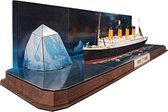 Revell - RMS Titanic 1:600 + 3D Puzzle (Iceberg) easy-click-systeem vanaf 10 jaar