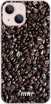 6F hoesje - geschikt voor iPhone 13 - Transparant TPU Case - Dark Roast #ffffff