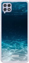 6F hoesje - geschikt voor Samsung Galaxy A22 4G -  Transparant TPU Case - Lets go Diving #ffffff