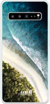 6F hoesje - geschikt voor Samsung Galaxy S10 5G -  Transparant TPU Case - La Isla #ffffff