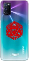 6F hoesje - geschikt voor OPPO A92 -  Transparant TPU Case - D20 - Transparant #ffffff