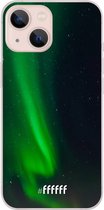 6F hoesje - geschikt voor iPhone 13 - Transparant TPU Case - Northern Lights #ffffff