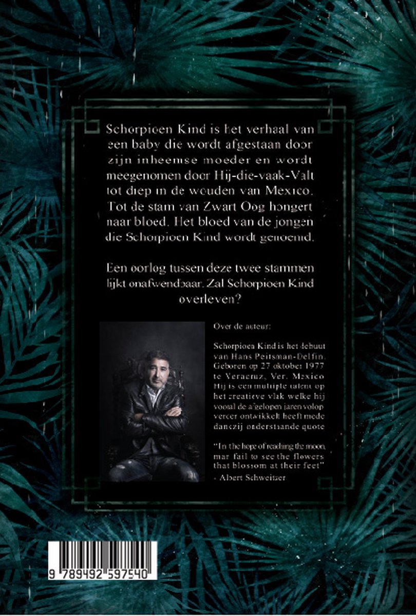 Schorpioen Kind - back cover